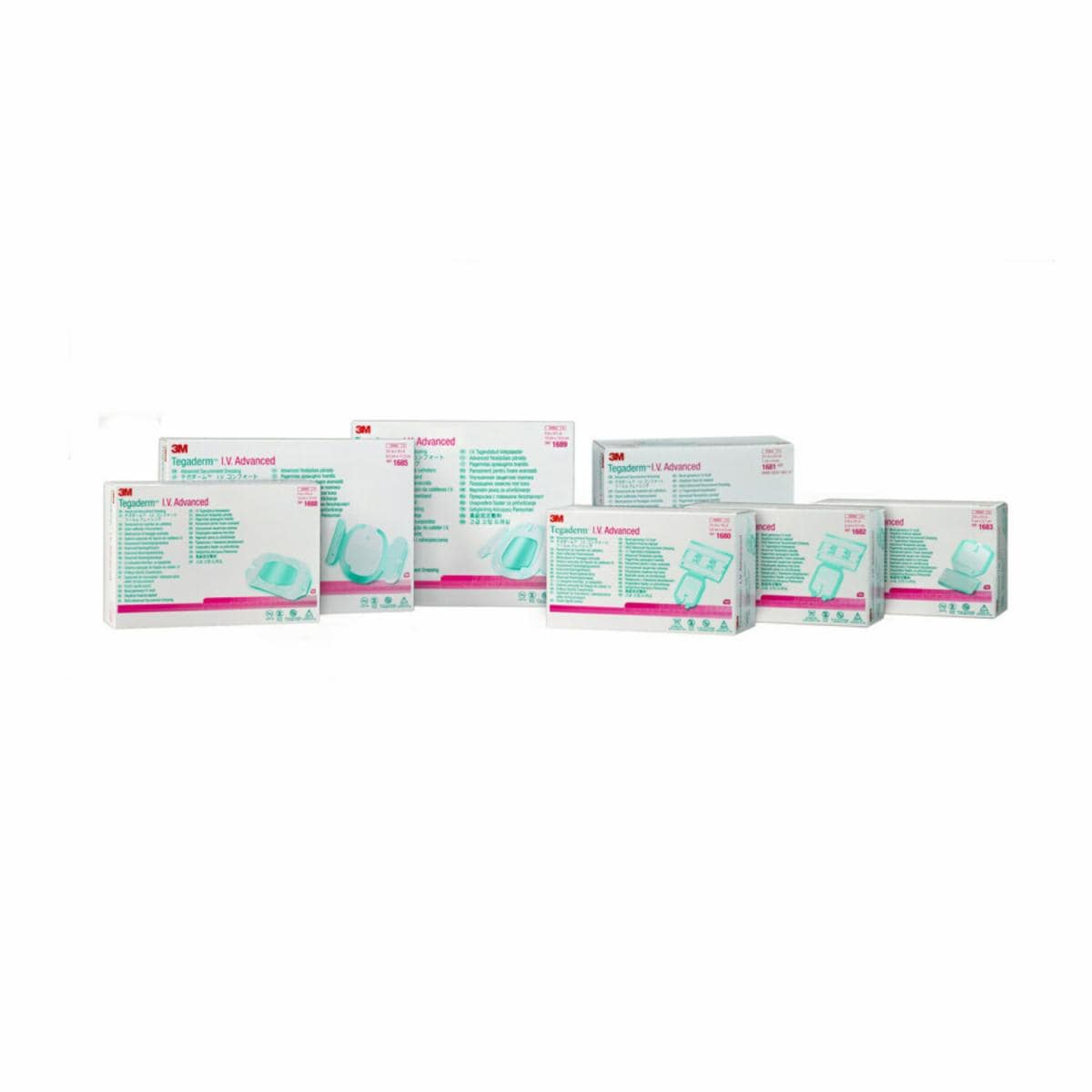 3M™ Tegaderm™ I.V. Advanced fixační krytí