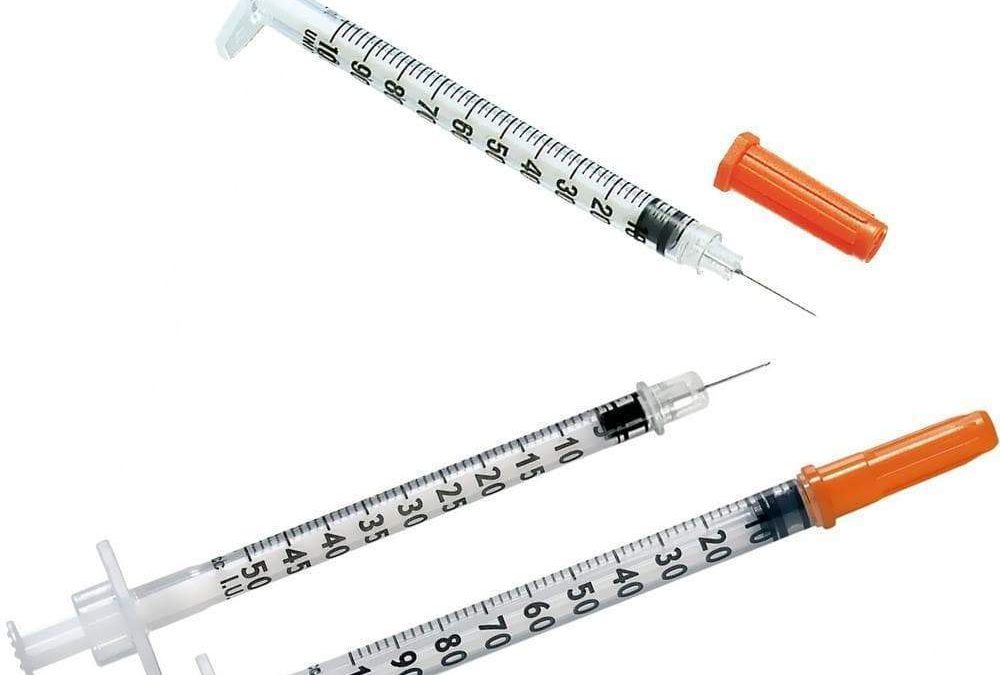 Inzulínové jehly a stříkačky – skladem